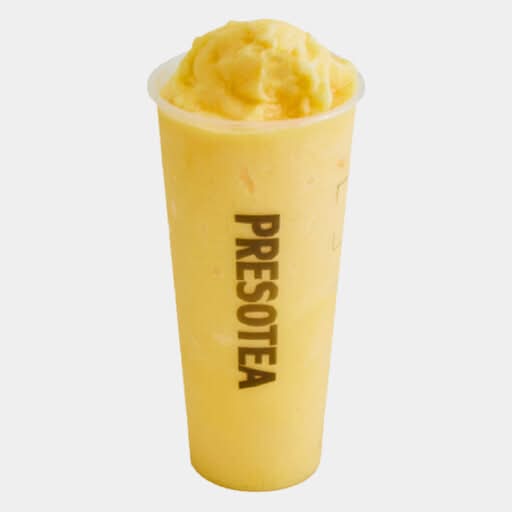 Frappé glacé mangue-ananas / Fresh Pineapple Mango Slush