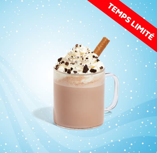 Artisanal Hot Chocolate - Cookies & Cream / Chocolat chaud artisanal - Biscuits et Crème