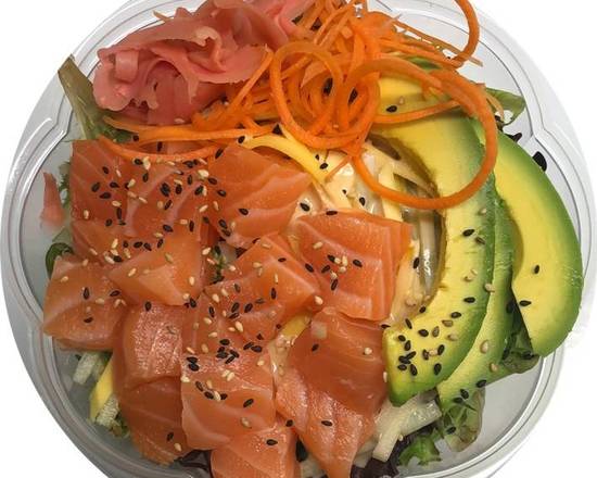 P1 - Bol de poké au saumon / Salmon Poke Bowl