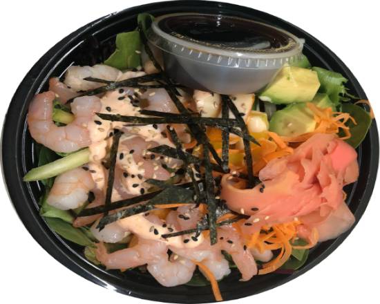 P4 - Bol de poké aux crevettes / Shrimp Poke Bowl