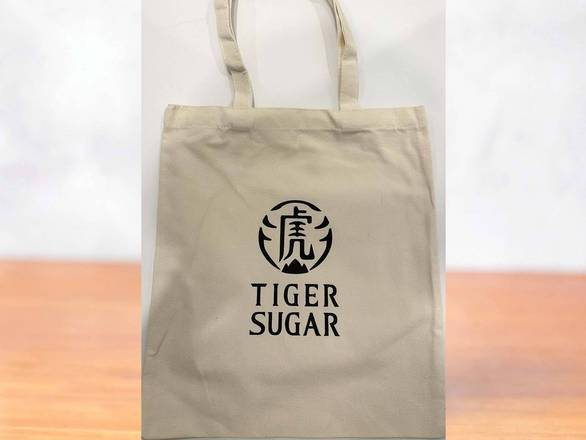 Tiger Sugar Beige Reusable Tote Bag