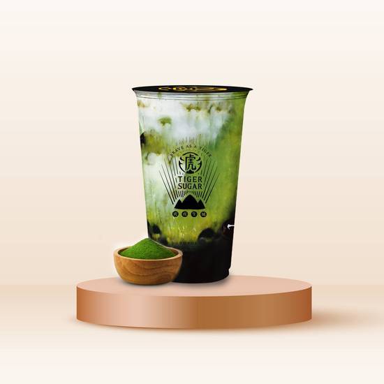 5 Black Sugar Matcha Latte
