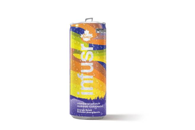 Boisson énergisante infusr mangue-carambole