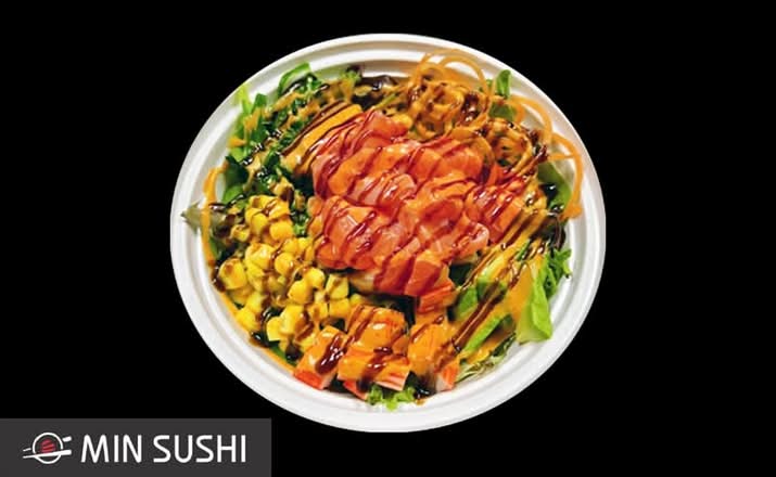 Slamon poke bowl