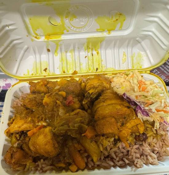 Large Curry Chicken Meal