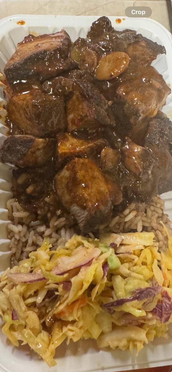 Large Jerk Pork Meal