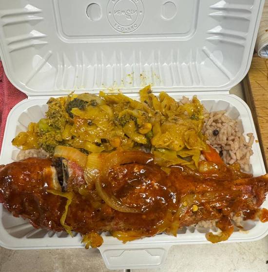 Brown Stew Fish