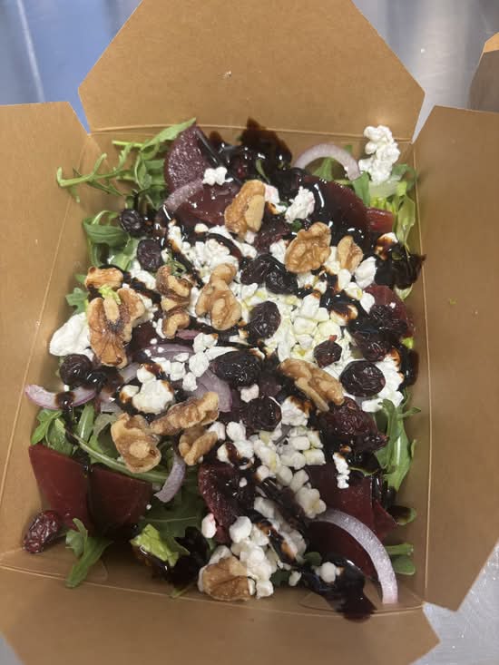 Beet and Goat Cheese Salad