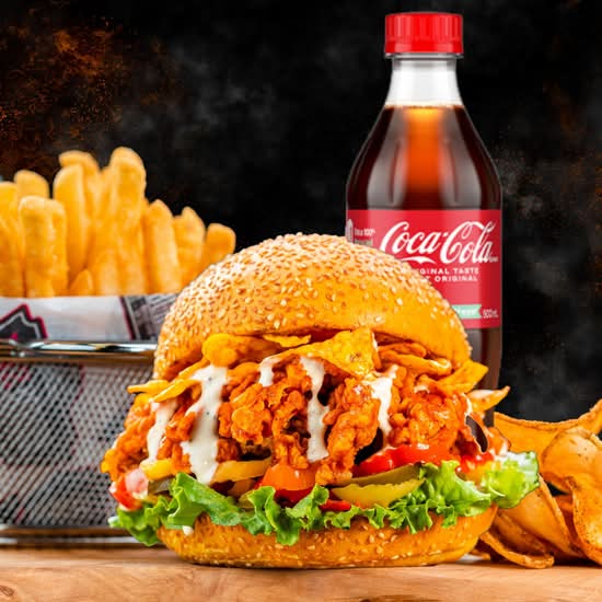 TRIO BUFFALO POULET BURGER