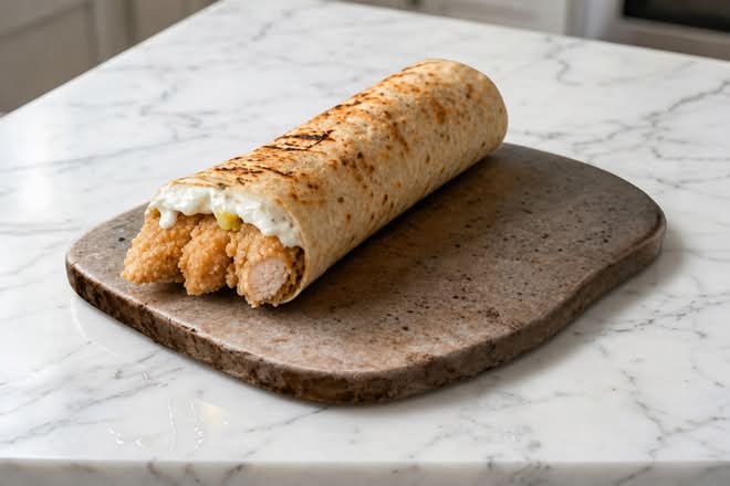 Saj Tenders wrap