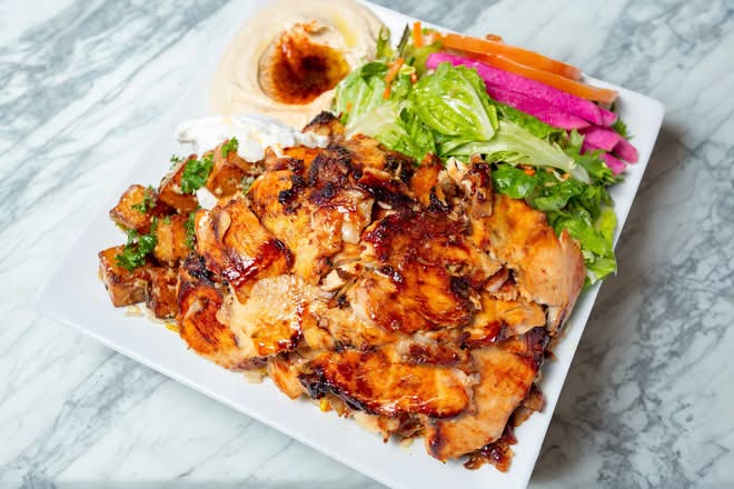 Chicken Shawarma Plate