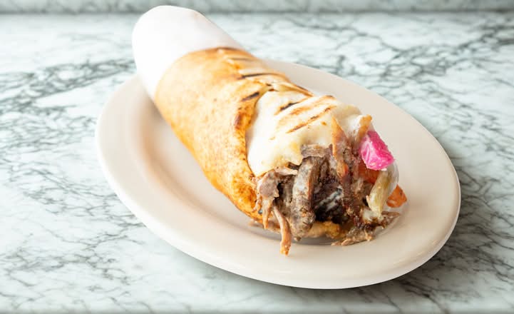 Mix Shawarma Sandwich (Chicken and Beef)