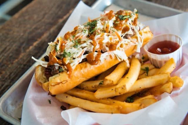 BBQ Brisket Dog