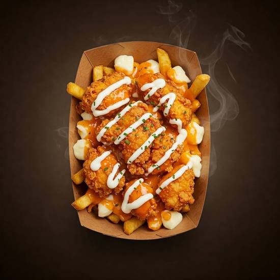 Buffalo Chicken Poutine
