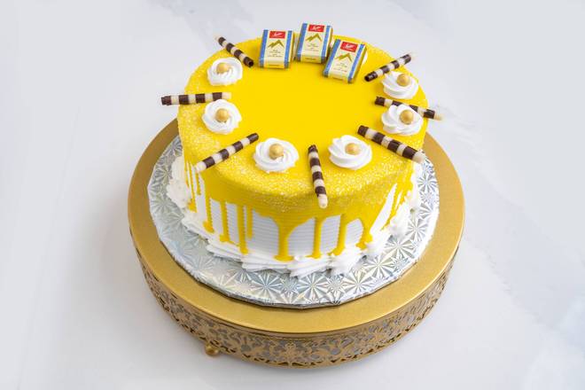 7" Eggless Vanilla Cake