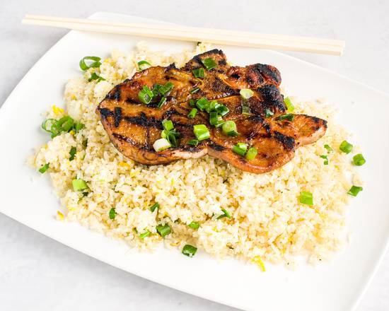 C01. Fried Rice with Grilled Pork Chop