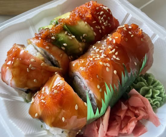 Rainbow Roll (8 pcs)