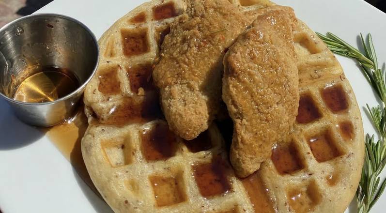 Vegan Chicken & Waffles