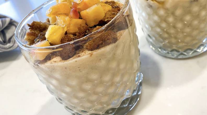 Peach Cobbler Smoothie