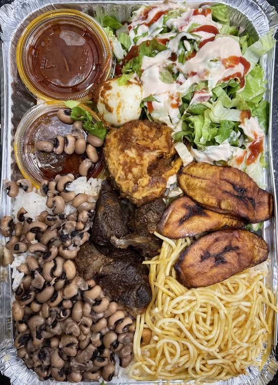 Loaded white rice / zongo rice