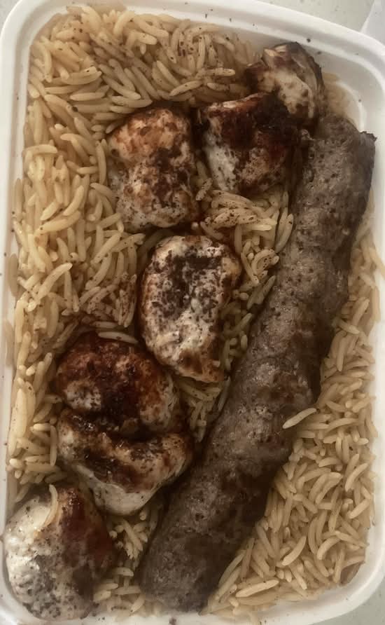 Chicken & Kofta Kabob Dinner
