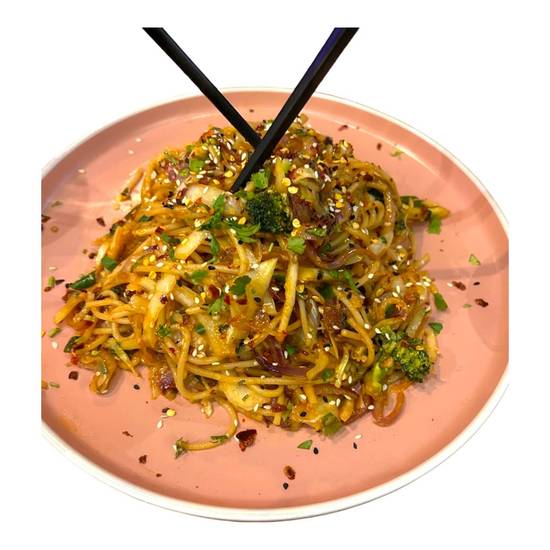 Street Style Veggie CHow Mein