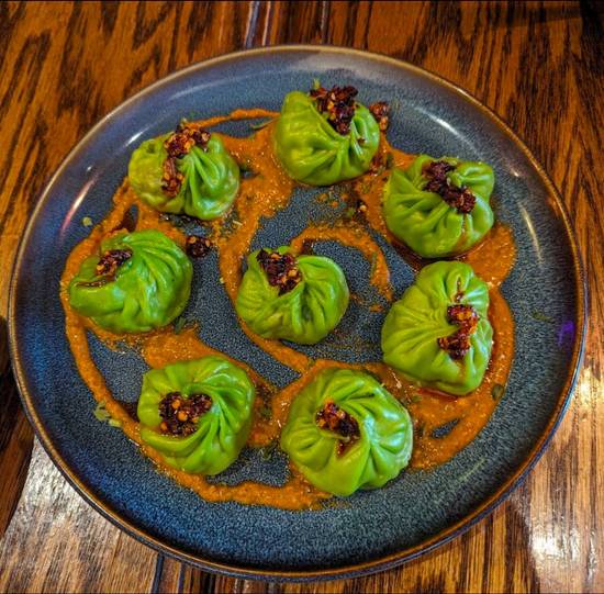 cabbage pan fried momo