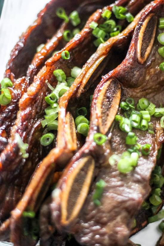 BBQ Short Ribs with Rice
