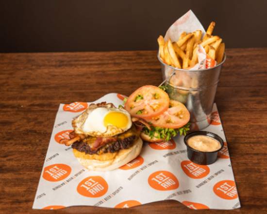 All Day Breakfast Burger