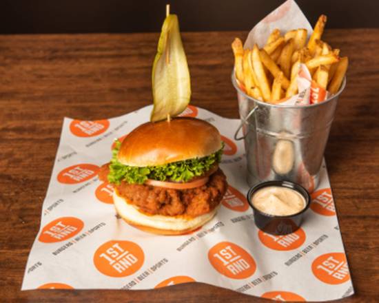 Buffalo Chicken Burger