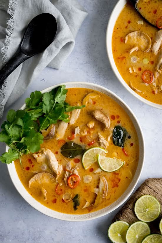 Thai Lemon Chicken Soup