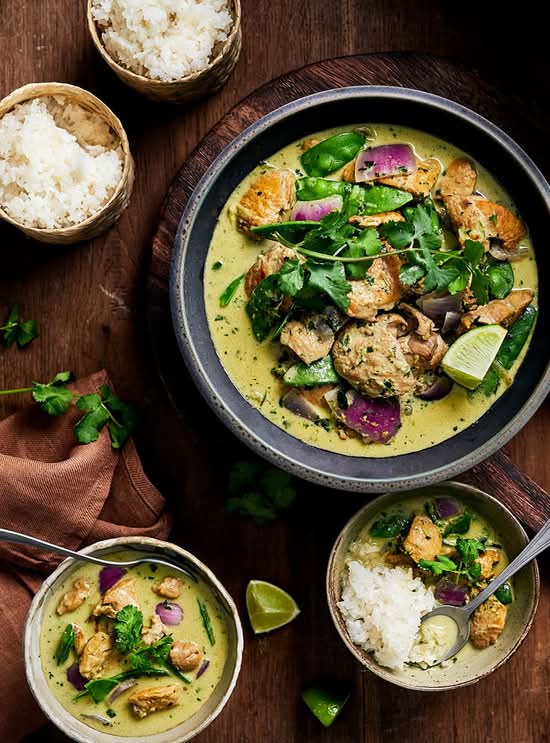 Green Curry Vegetables