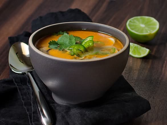 Thai Lemon Vegetables Soup