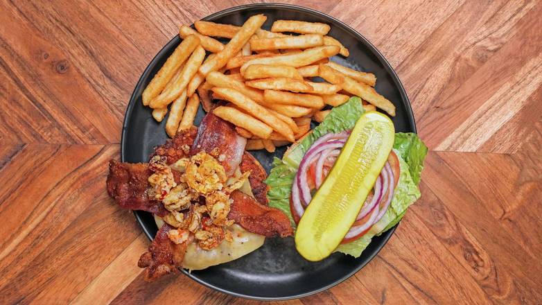 Spicy Chicken Crunch Burger