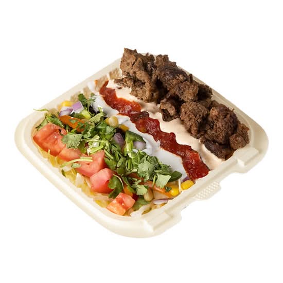 Steak Half Naked Burrito
