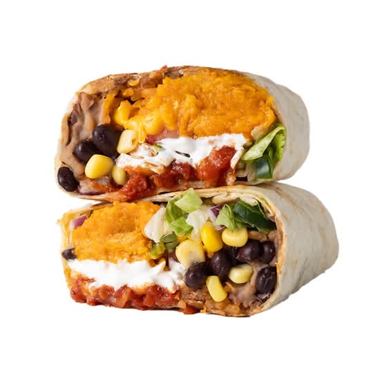 Junior Sweet Potato Burrito
