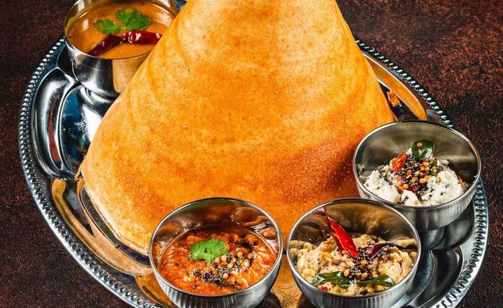 Butter Chicken Dosa
