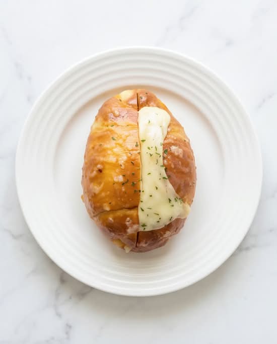Honey Garlic Cheese Salty Bread