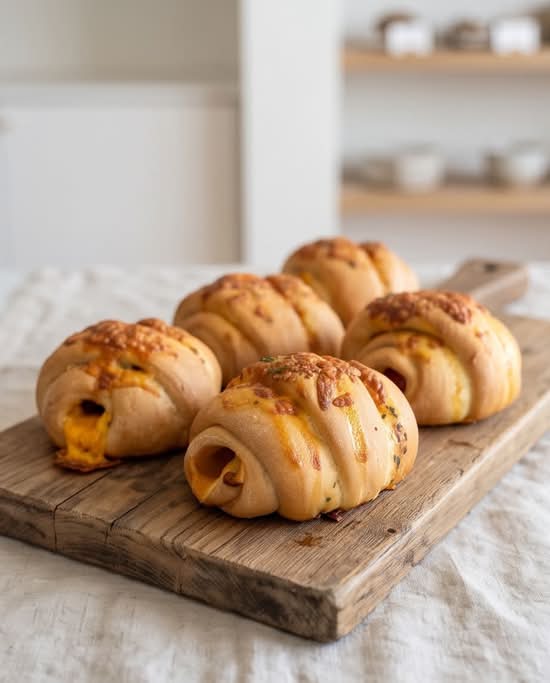 Ham Cheese Salty Bread