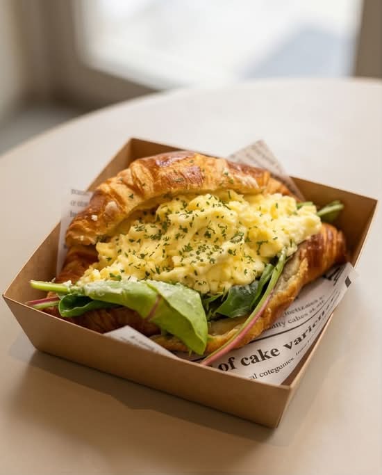 Egg mayo Croissant Sandwich
