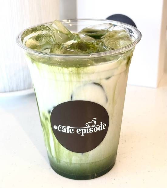 Iced Matcha Oat Latte