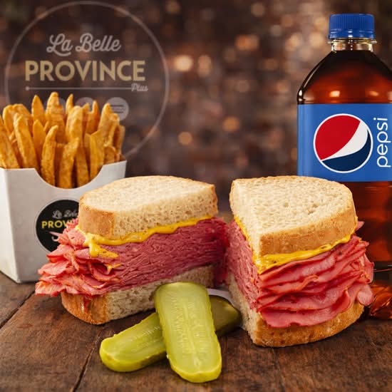 Trio Sandwich Smoked Meat / Smoked Meat Sandwich Trio