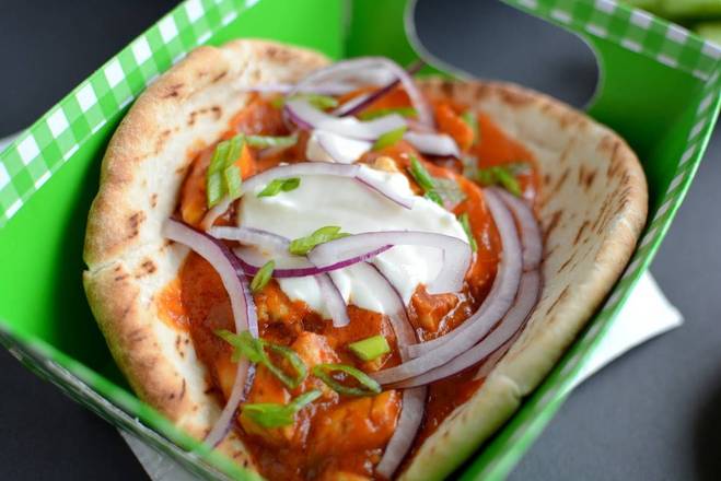 Chicken makhani taco