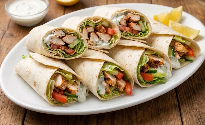 Paneer Tikka Wrap
