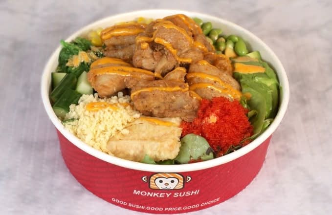 SPICY CHICKEN KARAAGE POKE