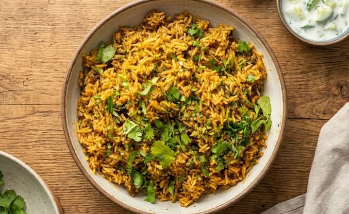 Goat Biryani Rice Bowl🌶️