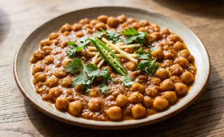 Channa Masala → Chickpea Masala Curry Rice Bowl🌶️🌶️