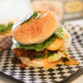 Nasi Lemak Burger