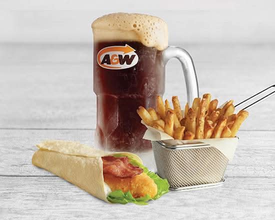 Combo Wrap au poulet / Chicken Wrap Combo