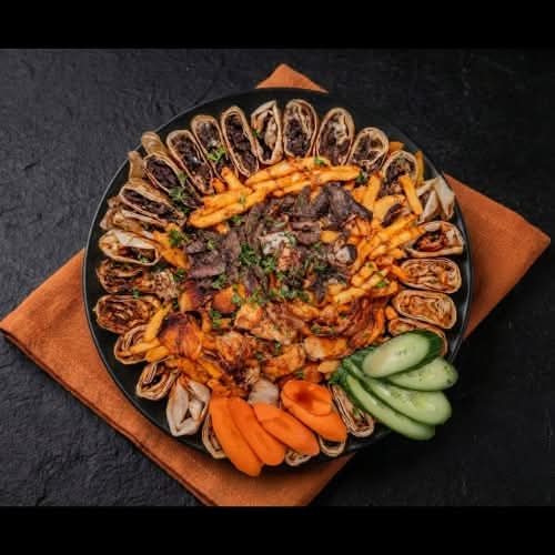 Mix Shawarma Family  Meal